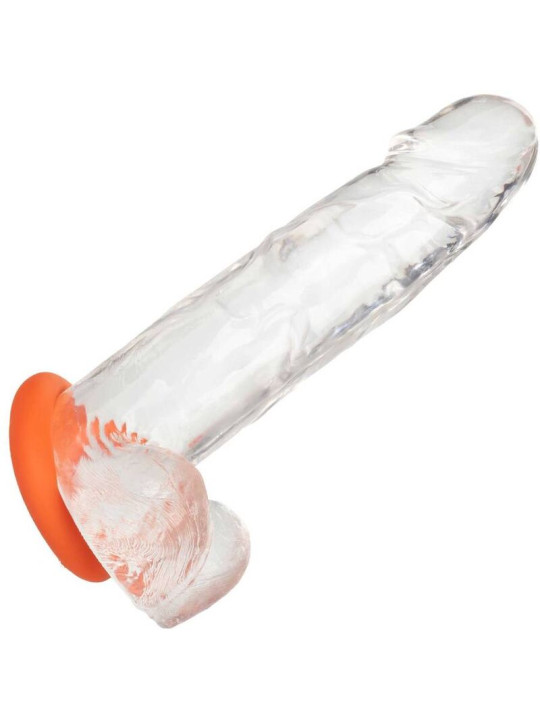 ANILLO PROLONGADOR DE SILICONA LÍQUIDA ALPHA GRANDE DE LA MARCA CALEXOTICS