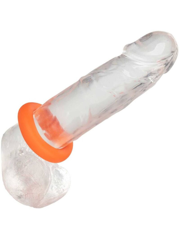 ANILLO PROLONGADOR DE SILICONA LÍQUIDA ALPHA GRANDE DE LA MARCA CALEXOTICS