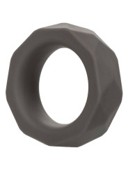 ANILLO PROLONGADOR DE SILICONA LÍQUIDA ALPHA GRIS DE LA MARCA CALEXOTICS