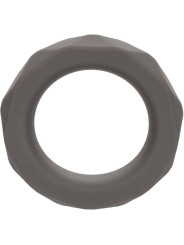 ANILLO PROLONGADOR DE SILICONA LÍQUIDA ALPHA GRIS DE LA MARCA CALEXOTICS
