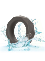 ANILLO PROLONGADOR DE SILICONA LÍQUIDA ALPHA GRIS DE LA MARCA CALEXOTICS