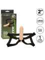EXTENSIÓN REALISTA PERFORMANCE MAXX CON ARNÉS PIEL CLARO DE LA MARCA CALEXOTICS