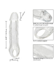 EXTENSIÓN TRANSPARENTE PERFORMANCE MAXX 5.5" REALISTA DE LA MARCA CALEXOTICS