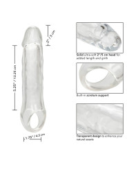 EXTENSIÓN TRANSPARENTE PERFORMANCE MAXX 7.5" REALISTA DE LA MARCA CALEXOTICS