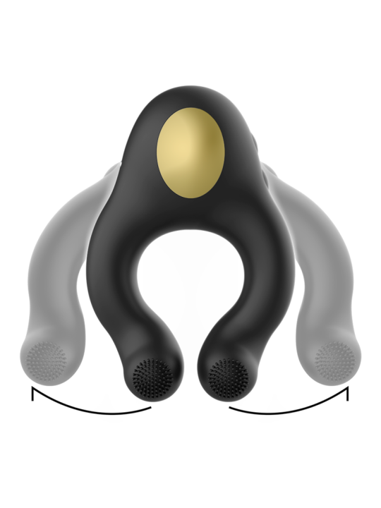 ANILLO VIBRADOR 3 MOTORES RECARGABLE ESTIMULADOR CLÍTORIS DE LA MARCA ARMONY FOR HIM