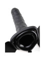 ARNES VIBRADOR HUECO 19 CM NEGRO FETISH FANTASY DE LA MARCA FETISH FANTASY SERIES
