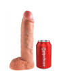 STRAP-ON DILDO HUECO 25.5 CM TIRANTES COLOR CARNE DE LA MARCA KING COCK