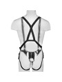 STRAP-ON DILDO HUECO 25.5 CM TIRANTES COLOR CARNE DE LA MARCA KING COCK