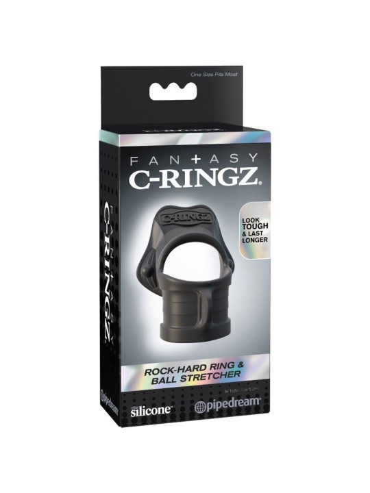 ANILLA COCKRING SILICONA ROCK HARD - ERECCIÓN FIRME Y CÓMODA DE LA MARCA FANTASY C-RINGZ