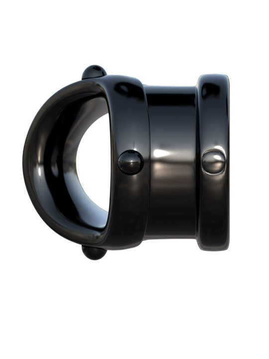 ANILLO ERÓTICO ROCK HARD PIPE - SILICONA ELITE DE LA MARCA FANTASY C-RINGZ