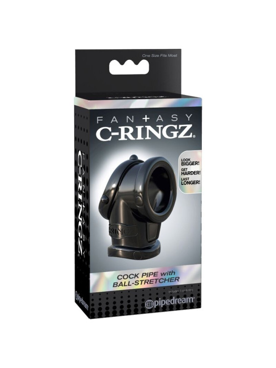 ANILLO ERÓTICO RINGZ CON ESTIMULACIÓN TESTICULAR DE LA MARCA FANTASY C-RINGZ