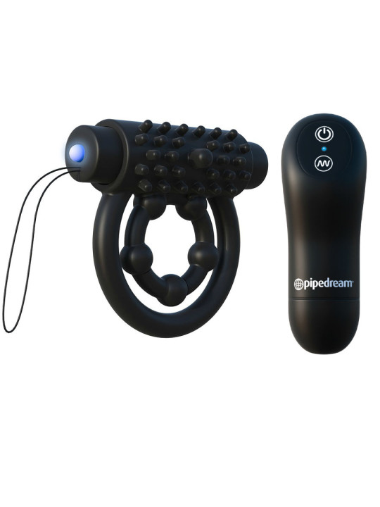 ANILLO VIBRADOR CONTROL REMOTO PARA ESTIMULACIÓN MASCULINA DE LA MARCA FANTASY C-RINGZ