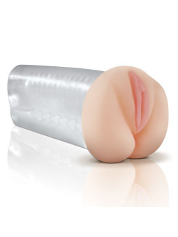 MASTURBADOR VAGINA TRANSPARENTE REALISTA FANTAFLESH DE LA MARCA EXTREME TOYZ