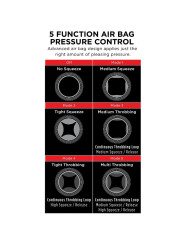 MASTURBADOR VIBRADOR CON EFECTO COMPRESOR Y SUCCIÓN DE LA MARCA PDX ELITE