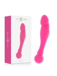 VIBRADOR DUAL SILICONA ROSA PLACER ANAL Y VAGINAL DE LA MARCA INTENSE FUN