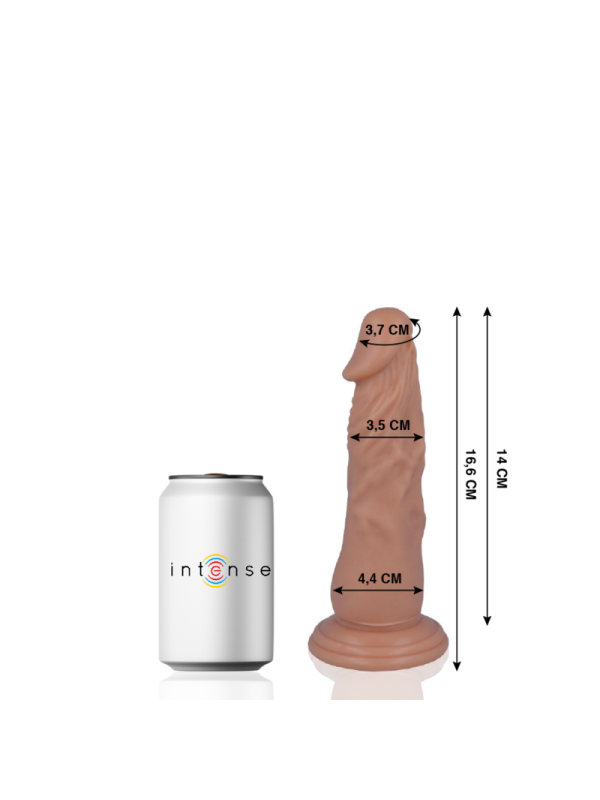 DILDO REALISTA MR. INTENSE 16.6 CM CON VENTOSA DE LA MARCA MR. INTENSE