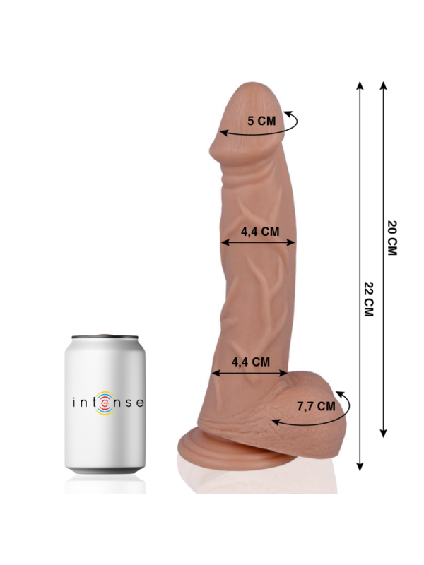 DILDO REALISTA MR. INTENSE 22 CM CON VENTOSA DE LA MARCA MR. INTENSE