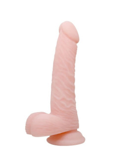 DILDO REALISTICO VENOSO CON VENTOSA 18.8 CM TPR DE LA MARCA BAILE DILDOS