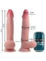 DUAL DENSITY SHERMAN DILDO REALISTA 24 CM -O- 4.62 CM DE LA MARCA ROCK ARMY