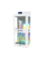 CLEAR DILDO REALISTA TRANSPARENTE 18.5 CM -O- 3.8 CM DE LA MARCA X RAY