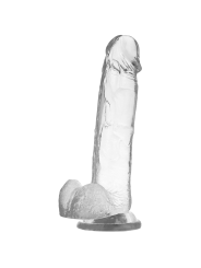 CLEAR DILDO REALISTA TRANSPARENTE 22 CM -O- 4.6 CM DE LA MARCA X RAY