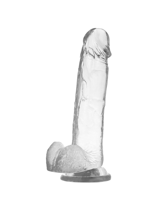 CLEAR DILDO REALISTA TRANSPARENTE 22 CM -O- 4.6 CM DE LA MARCA X RAY