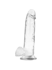 CLEAR DILDO REALISTA TRANSPARENTE 22 CM -O- 4.6 CM DE LA MARCA X RAY