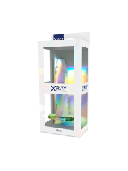 CLEAR DILDO TRANSPARENTE 18 CM -O- 4 CM DE LA MARCA X RAY
