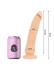 TOYS DILDO NATURAL SILICONA MEDICA 23 CM -O- 4.5 CM DE LA MARCA DELTACLUB