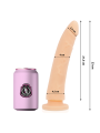 TOYS DILDO NATURAL SILICONA MEDICA 23 CM -O- 4.5 CM DE LA MARCA DELTACLUB
