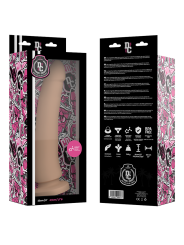 TOYS DILDO NATURAL SILICONA MEDICA 23 CM -O- 4.5 CM DE LA MARCA DELTACLUB