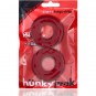 STIFFY 2-PACK BULGE COCKRINGS ROJO de la marca HUNKY JUNK