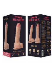 DILDO REALISTICO CONNOR SILICONA LIQUIDA 20.5 CM DE LA MARCA CYBER SILICOCK