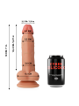 DILDO REALISTICO SILICONA LIQUIDA 18 CM CYBERSILICOCK DE LA MARCA CYBER SILICOCK