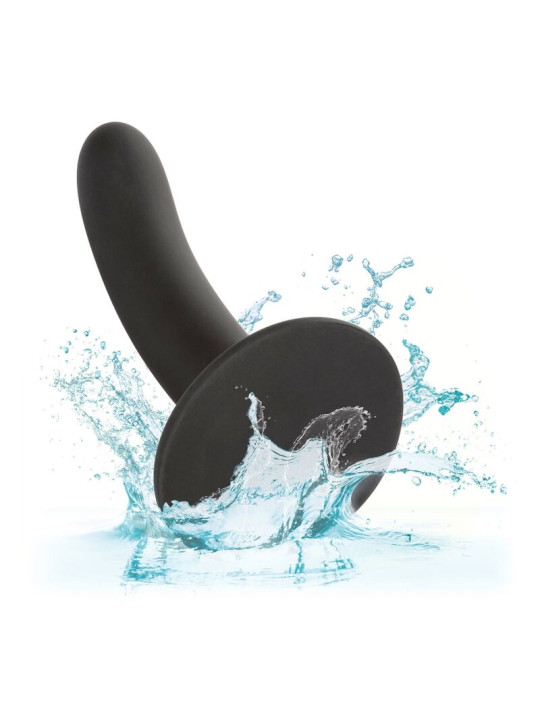 DILDO DE SILICONA BOUNDLESS 15.25 CM CON VENTOSA Y ARNÉS DE LA MARCA CALEXOTICS