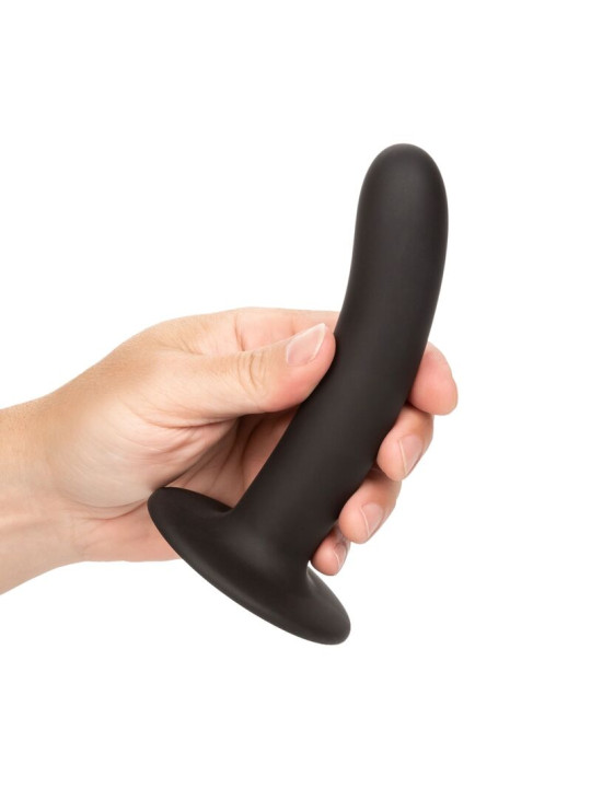 DILDO DE SILICONA BOUNDLESS 15.25 CM CON VENTOSA Y ARNÉS DE LA MARCA CALEXOTICS