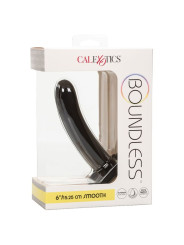DILDO DE SILICONA BOUNDLESS 15.25 CM CON VENTOSA Y ARNÉS DE LA MARCA CALEXOTICS