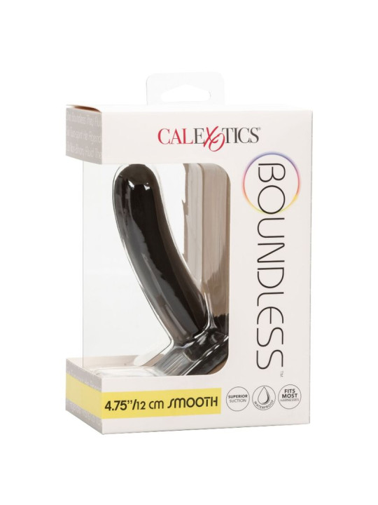DILDO BOUNDLESS 12 CM SILICONA VENTOSA Y ARNÉS DE LA MARCA CALEXOTICS