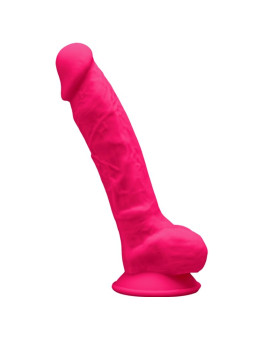 DILDO REALISTA SILICONA 17.5 CM CON VENTOSA SILEXPAN DE LA MARCA SILEXD