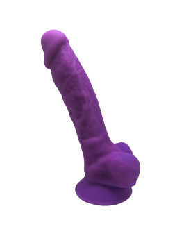DILDO REALISTA SILICONA 17.5 CM CON VENTOSA SILEXPAN DE LA MARCA SILEXD