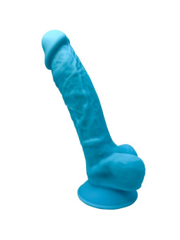 DILDO REALISTA SILICONA 17.5 CM CON VENTOSA SILEXPAN DE LA MARCA SILEXD
