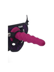 DONG DE SILICONA 12 CM CON VENTOSA Y BASE PARA ARNÉS DE LA MARCA GET REAL
