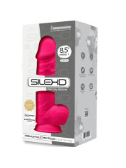 DILDO REALISTA SILICONA 21.5 CM CON VENTOSA SILEXPAN DE LA MARCA SILEXD