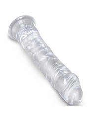 CONSOLADOR REALISTA TRANSPARENTE 19.7 CM KING COCK DE LA MARCA KING COCK