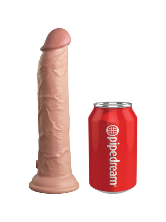 CONSOLADOR REALISTA SILICONA 23 CM KING COCK ELITE DE LA MARCA KING COCK