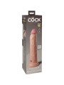 CONSOLADOR REALISTA SILICONA 23 CM KING COCK ELITE DE LA MARCA KING COCK