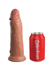 DILDO REALISTICO VIBRADOR SILICONA 20.3 CM KING COCK ELITE DE LA MARCA KING COCK