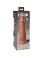 DILDO REALISTICO VIBRADOR SILICONA 20.3 CM KING COCK ELITE DE LA MARCA KING COCK