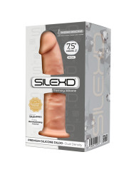 DILDO REALISTA SILICONA 19 CM CON VENTOSA SILEXD DE LA MARCA SILEXD