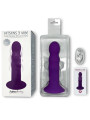DILDO VIBRADOR HITSENS 3 SILICONA DOBLE DENSIDAD DE LA MARCA ADRIEN LASTIC